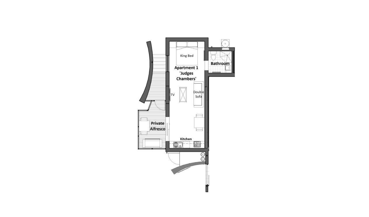Loxton Courthouse Apartments Bagian luar foto